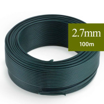 Bobine de fil de jardinage - 100 mètres PVC Vert - Maison Futée