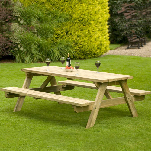 table bois pour le jardin