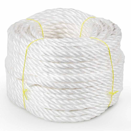 corde polypropylene blanc