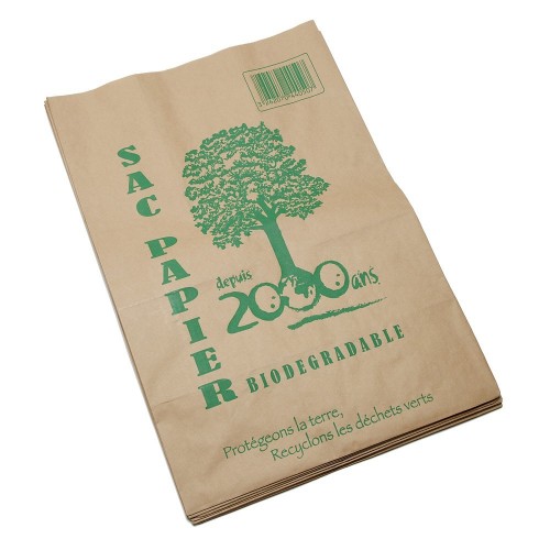sacs papier pour déchets verts
