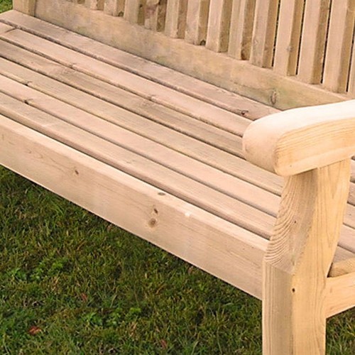 Banc En Bois Massif 3 Places Jardin