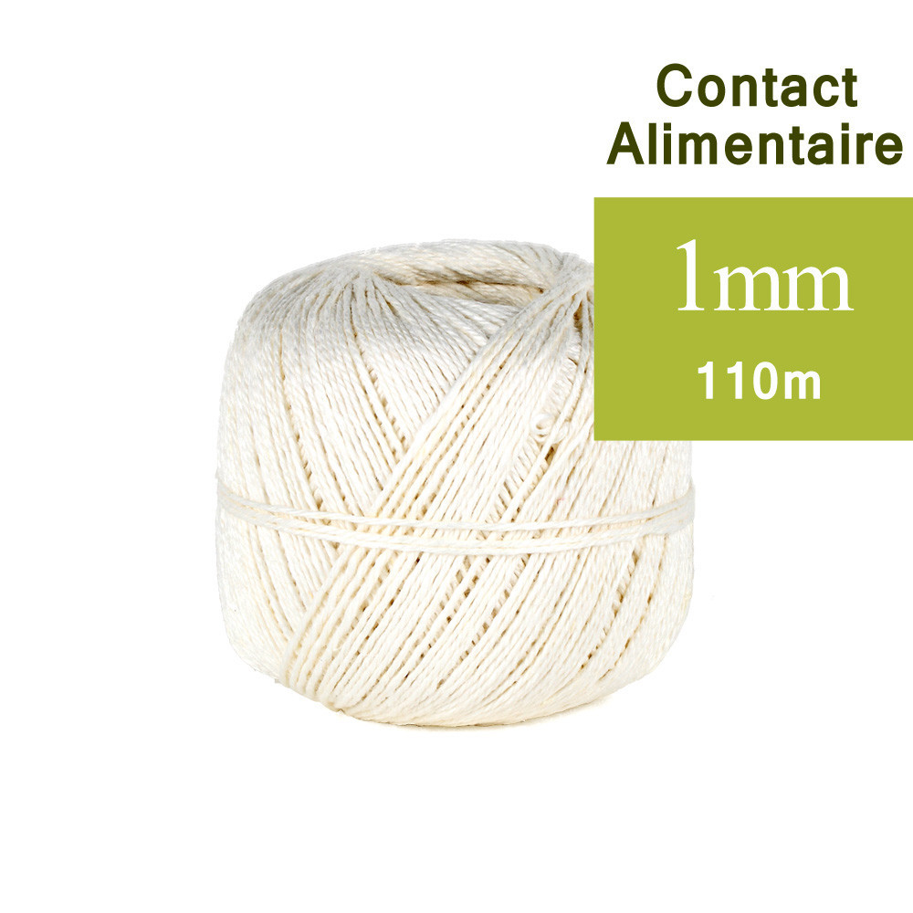 Ficelle alimentaire lin